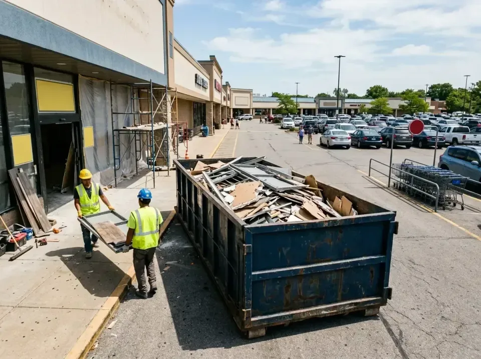 retail-store-renovation-debris-003 — frequently asked questions, Roll-off Dumpster Rentals in Ramsey, MN